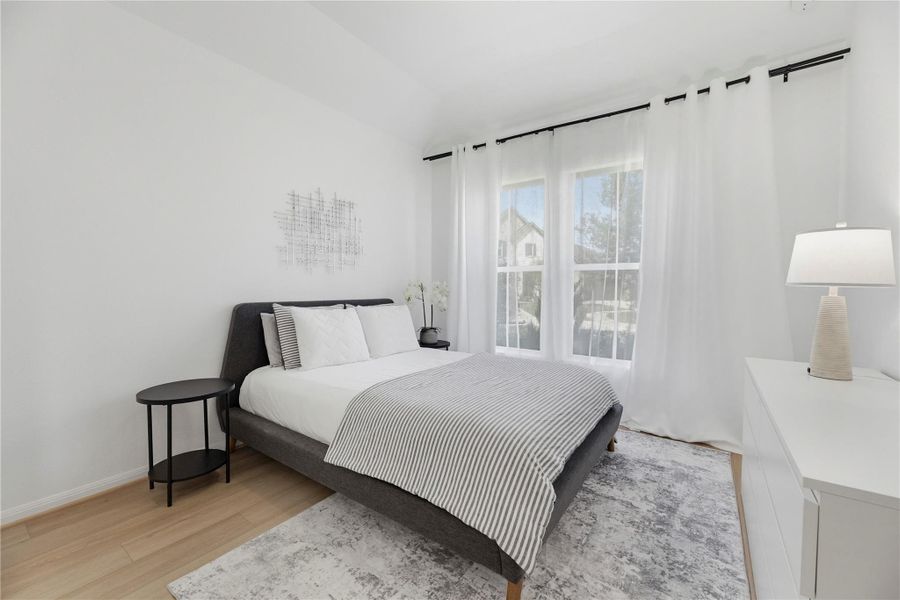 Furnished interior view inside a new home in , Cypress (Image 7).