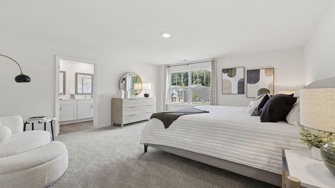 Furnished interior view inside a new home in Cedar Gap, Fountain Inn (Image 26).