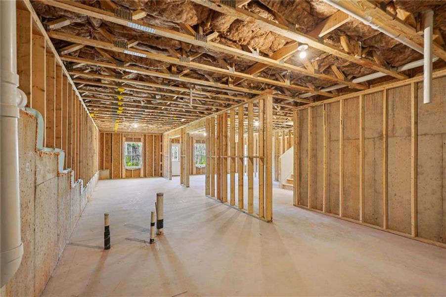 In-progress construction of a new home in The Pointe at Heron Bay, Locust Grove, GA (Image 30).