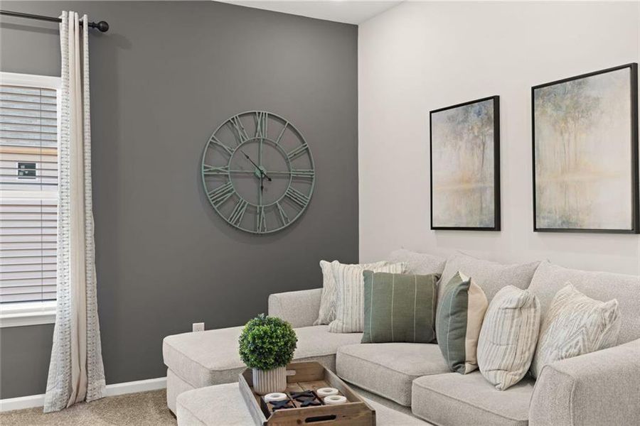 Furnished interior view inside a new home in Sanders Park, Austell (Image 37). Furnished interior view inside a new home in Sanders Park, Austell (Image 37).