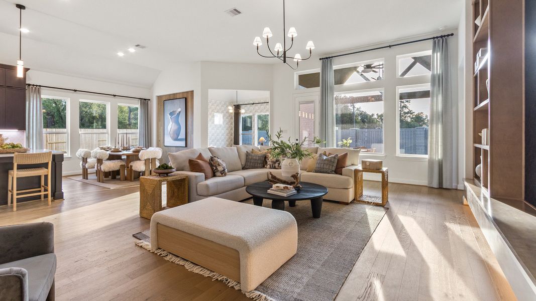 Representative furnished interior of a home built from the Villanova by DRB Homes in Brookewater, Rosenberg (Image 8). Representative furnished interior of a home built from the Villanova by DRB Homes in Brookewater, Rosenberg (Image 8).