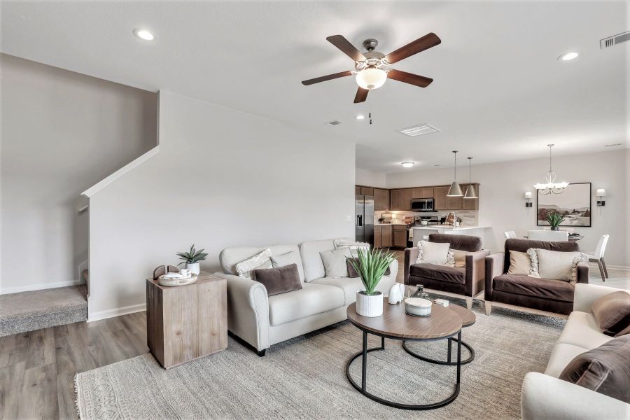 Representative furnished interior of a home built from the The Denmark by RTS Homes in The Pointe at Villages on Marne, Hinesville (Image 22).