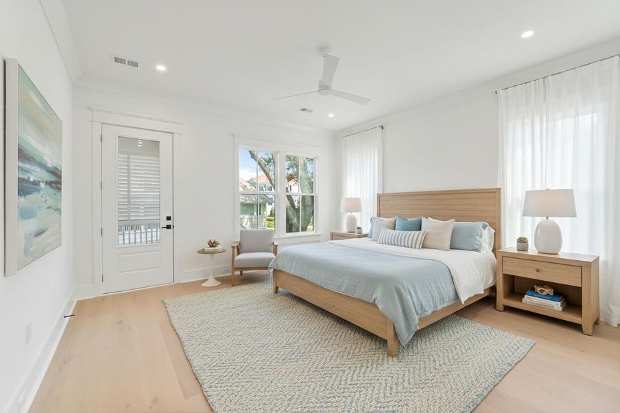 Furnished interior view inside a new home in , Hollywood (Image 5).