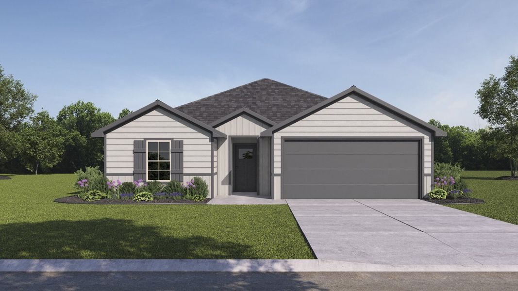 Front exterior of a home in the The Hills of Sherman community, located in Sherman, TX (Image 12).