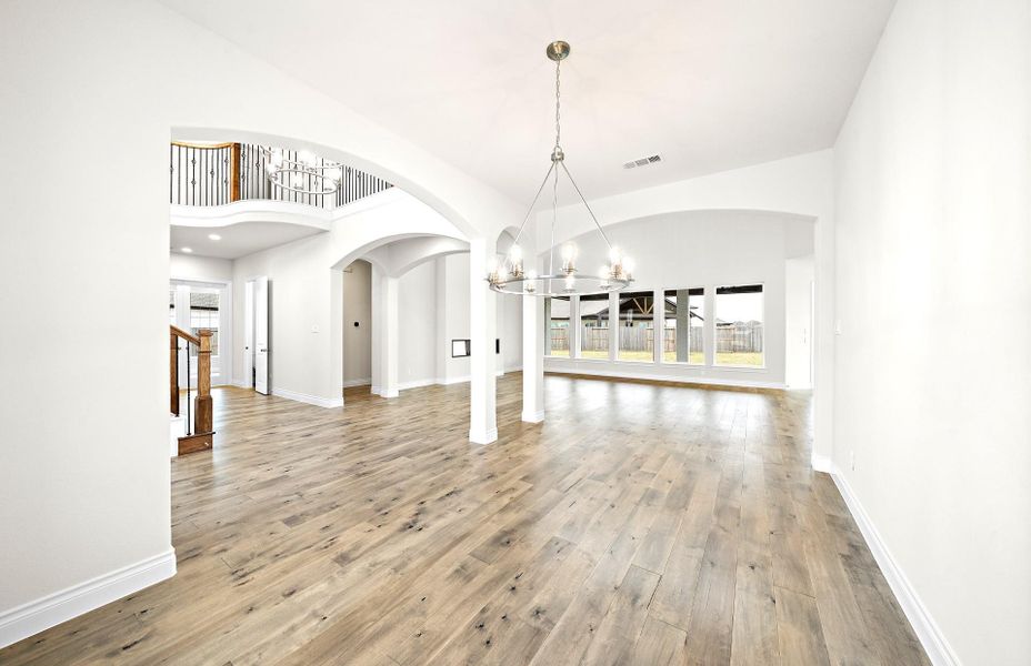 Spacious, unfurnished interior of a new home in Artavia 70′, Conroe (Image 37). Spacious, unfurnished interior of a new home in Artavia 70′, Conroe (Image 37).