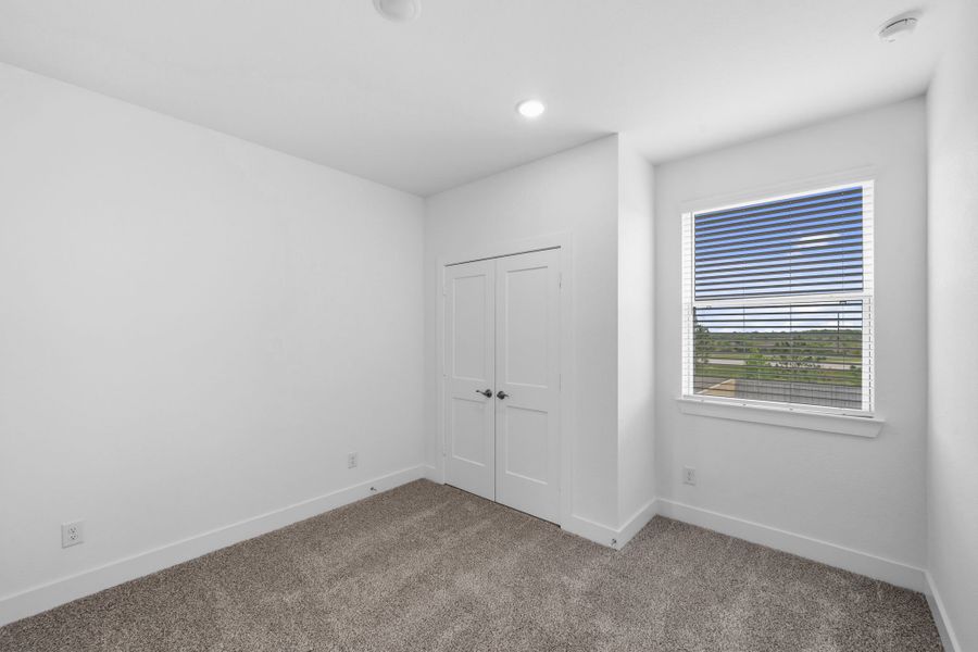 Spacious, unfurnished interior of a new home in Bridgeland, Cypress (Image 23).