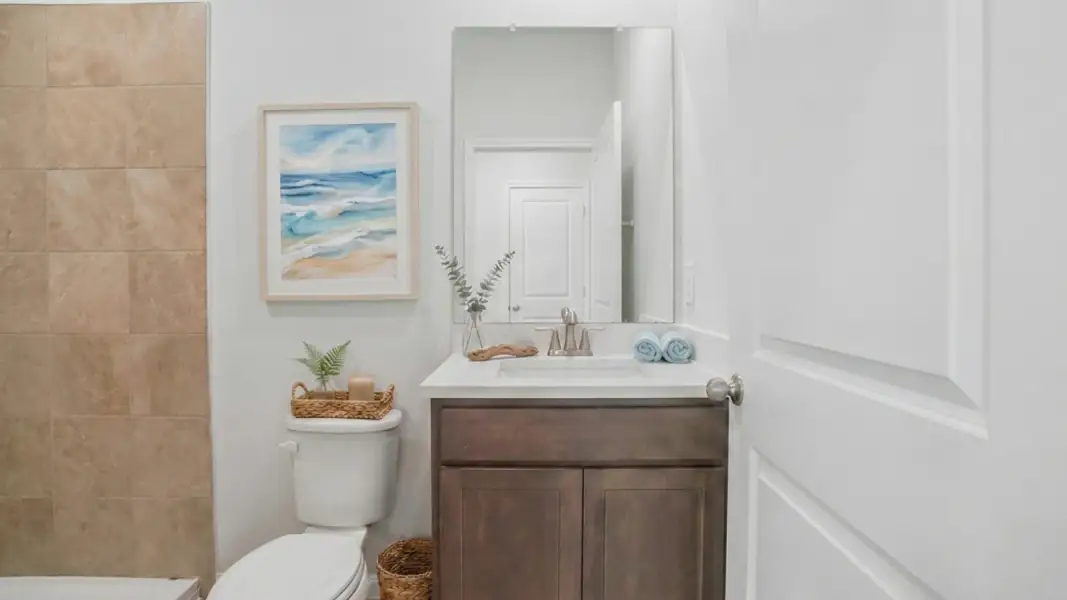 Furnished interior view inside a new home in Farm at Varrea, Plant City (Image 12).
