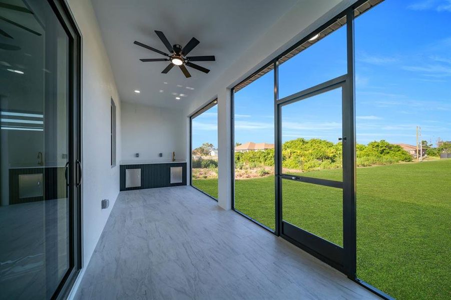 Exterior details and patio area of a home in , Lehigh Acres (Image 3).