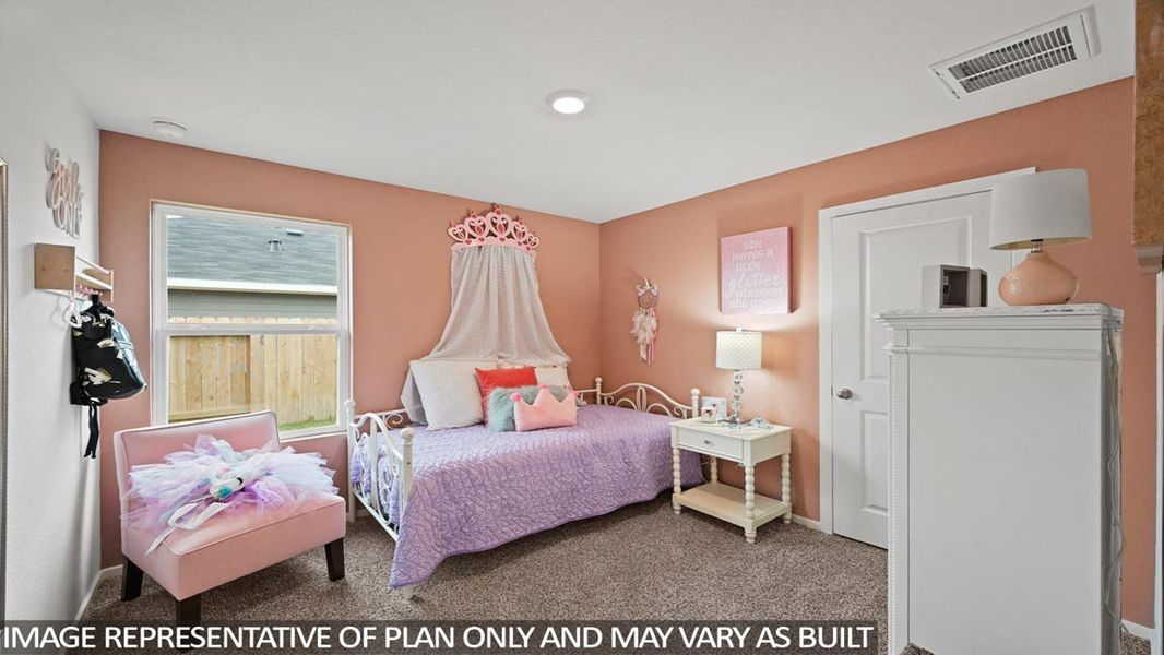 Furnished interior view inside a new home in Lexington Heights, Willis (Image 14).