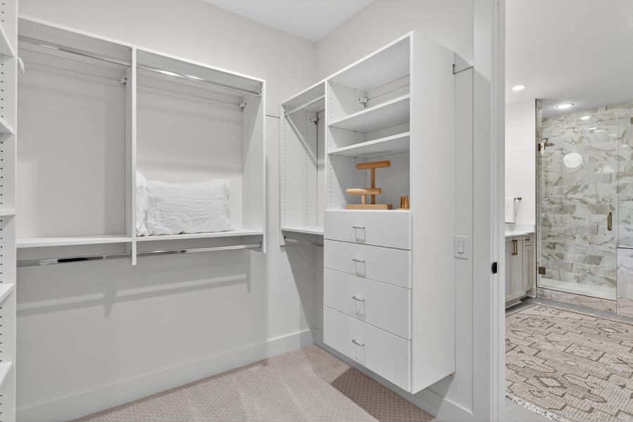 Representative furnished interior of a home built from the Laguna Sur by Classica Homes in Enclave at McKee, Charlotte (Image 61).