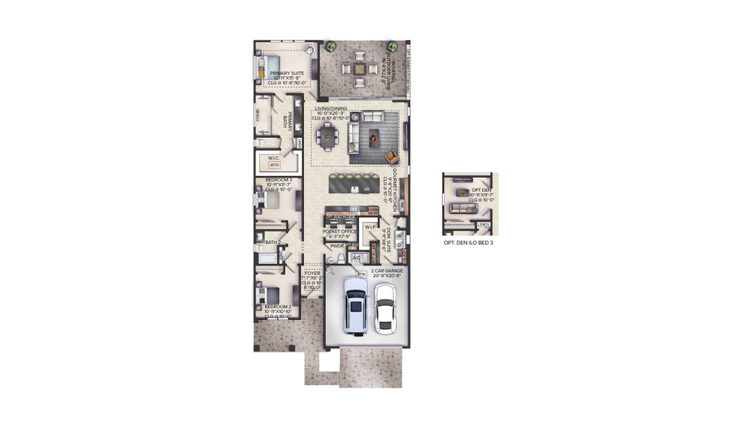 Cypress Floor Plan