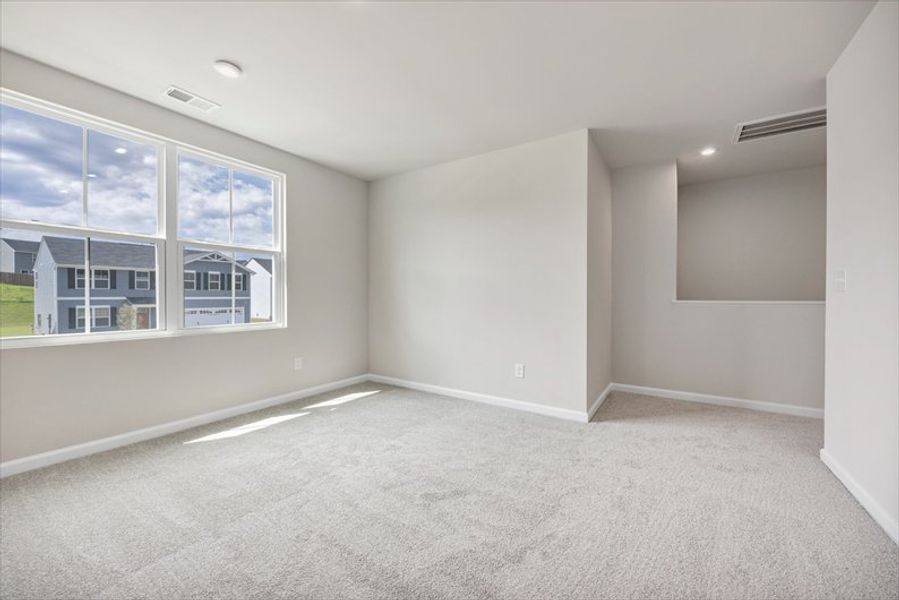Spacious, unfurnished interior of a new home in Cameron Ridge 2-Story, Columbia (Image 14). Spacious, unfurnished interior of a new home in Cameron Ridge 2-Story, Columbia (Image 14).