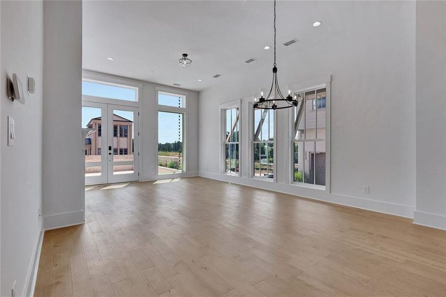 Spacious, unfurnished interior of a new home in , Fayetteville (Image 42).