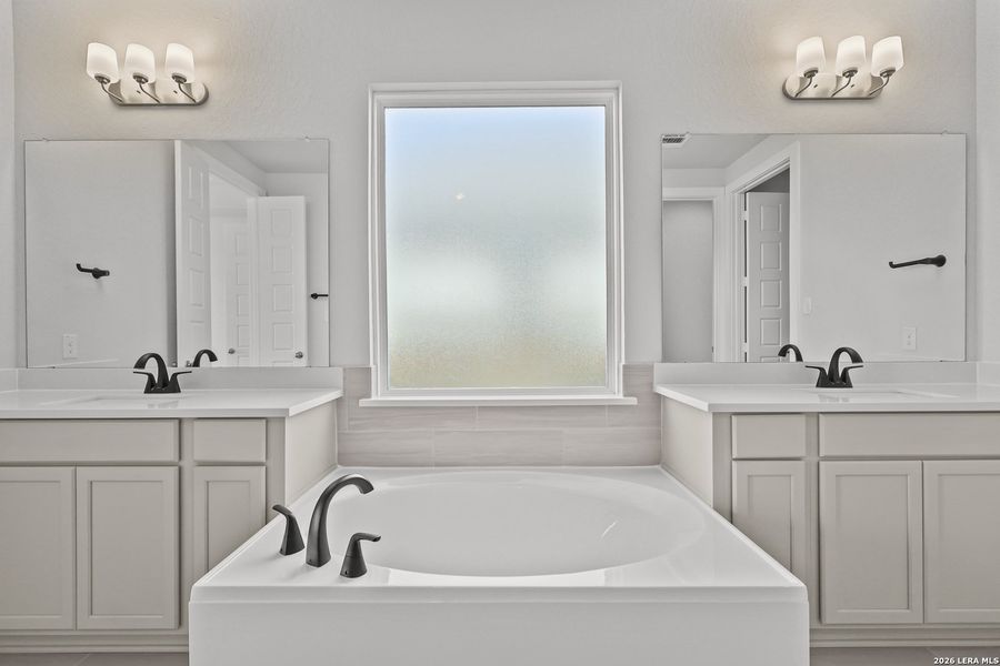 Furnished interior view inside a new home in Megan's Landing, Castroville (Image 9).