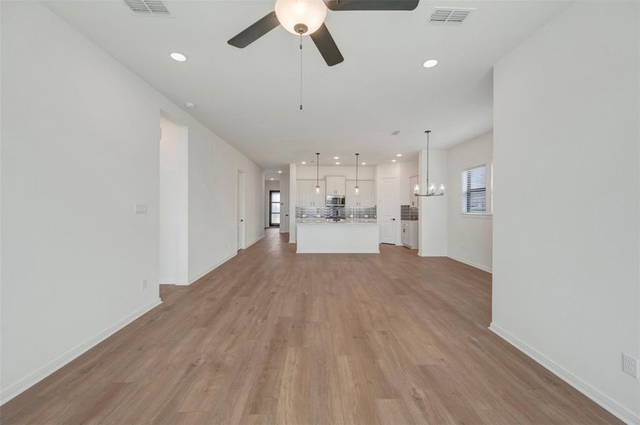 Spacious, unfurnished interior of a new home in Austin Point - Terrace Collection, Richmond (Image 22).