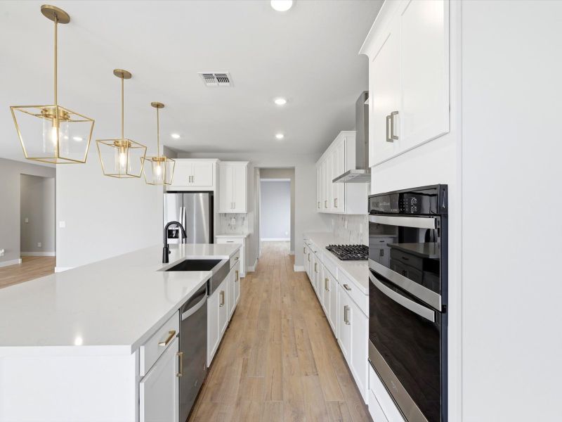 Furnished interior view inside a new home in White Tank Foothills Signature Series, Waddell (Image 5).