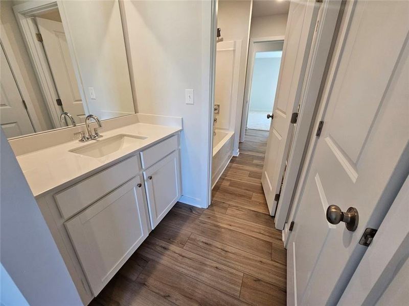 Furnished interior view inside a new home in Parkview Estates, Gainesville (Image 9).