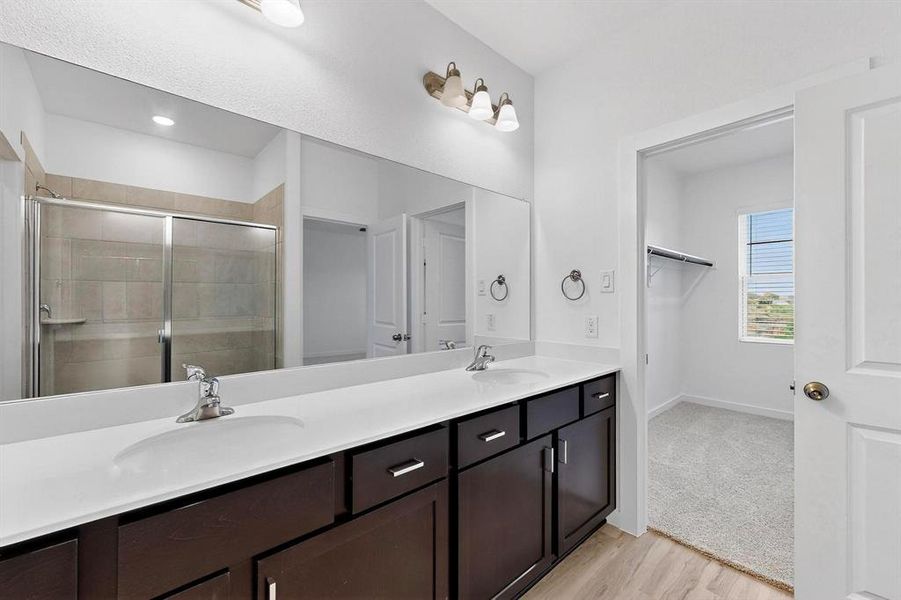 Furnished interior view inside a new home in Solterra Texas, Mesquite (Image 17).