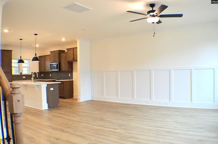 Spacious, unfurnished interior of a new home in Bickley Station, Irmo (Image 13).