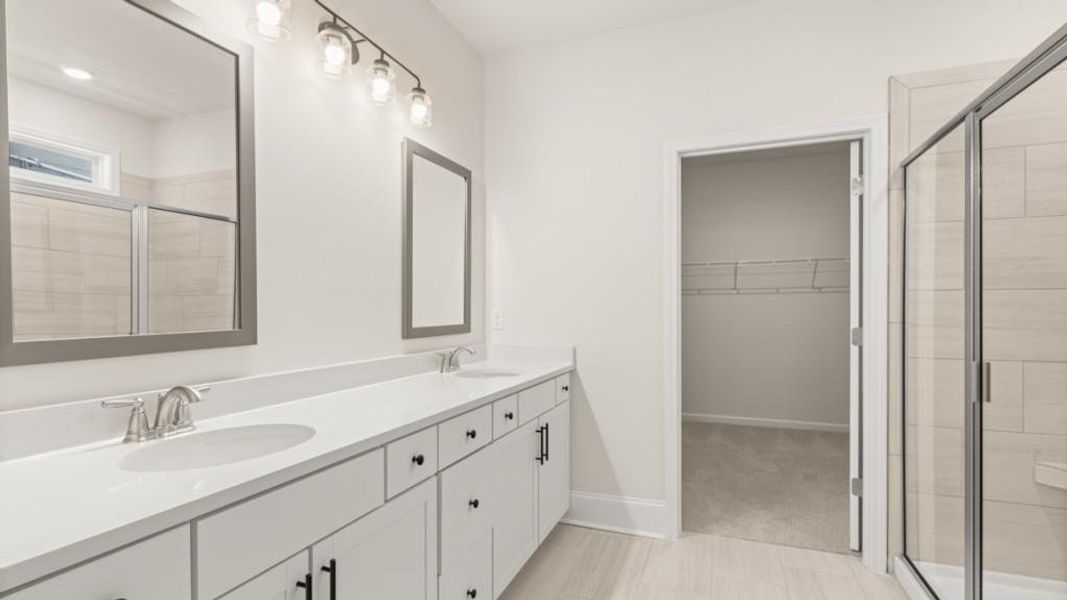 Furnished interior view inside a new home in Hamptons at Riverwood North, Dallas (Image 4).