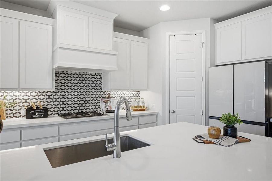 Furnished interior view inside a new home in Mustang Lakes, Celina (Image 12).