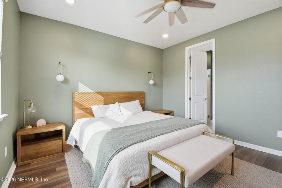 Furnished interior view inside a new home in , St. Augustine (Image 17).