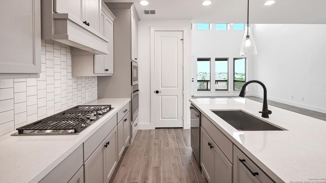 Furnished interior view inside a new home in Homestead 55', Cibolo (Image 11). Furnished interior view inside a new home in Homestead 55', Cibolo (Image 11).