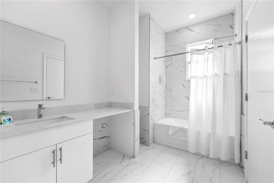 Furnished interior view inside a new home in , Davenport (Image 8).
