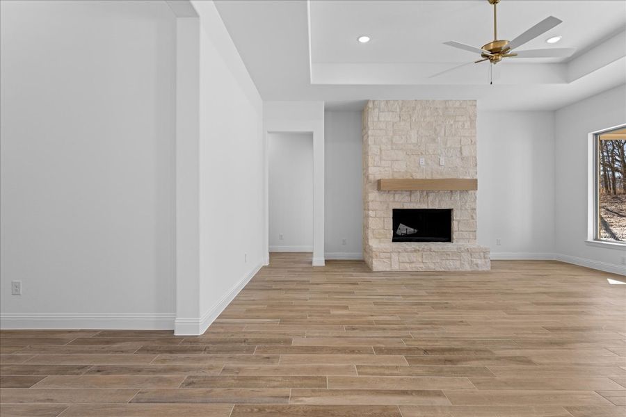 Spacious, unfurnished interior of a new home in Brooks Meadow, Weatherford (Image 41). Spacious, unfurnished interior of a new home in Brooks Meadow, Weatherford (Image 41).