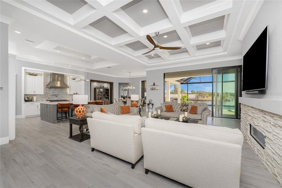 Furnished interior view inside a new home in , Port Charlotte (Image 70).