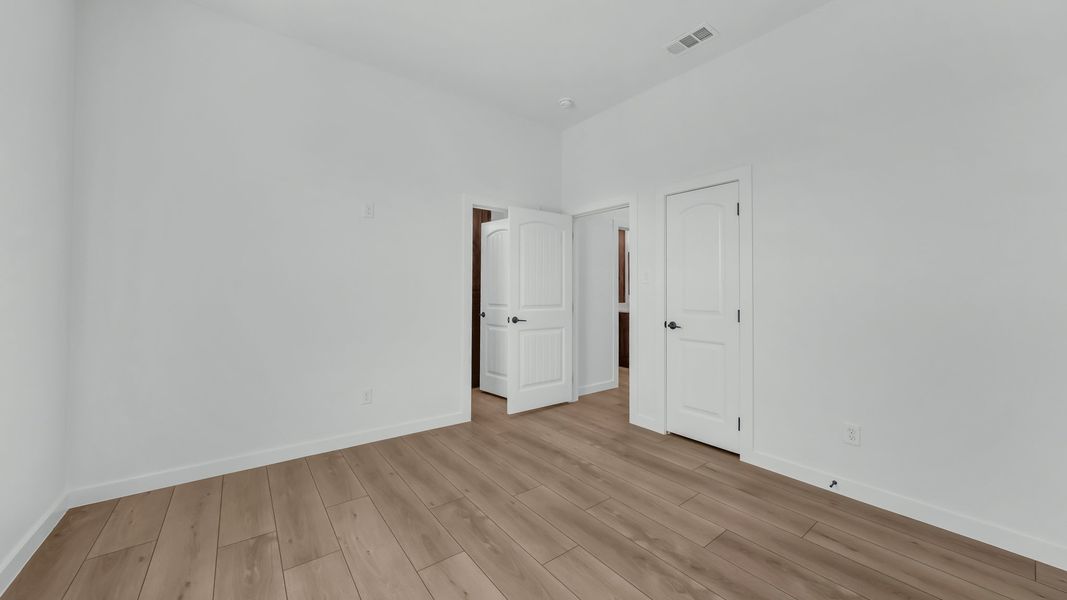 Representative unfurnished interior of a home built from the Rebekah by Zeal Home Builders in Oak Water Ranch, Granbury (Image 46). Representative unfurnished interior of a home built from the Rebekah by Zeal Home Builders in Oak Water Ranch, Granbury (Image 46).