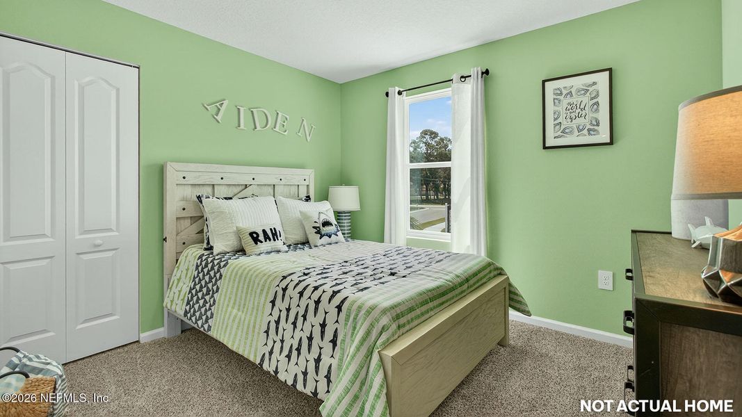 Furnished interior view inside a new home in Trout River, Jacksonville (Image 9).