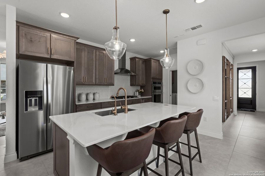 Furnished interior view inside a new home in Del Webb New Braunfels at Veramendi, New Braunfels (Image 19).