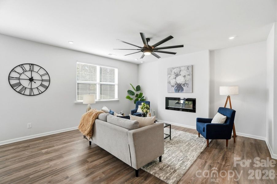 Furnished interior view inside a new home in , Monroe (Image 7).