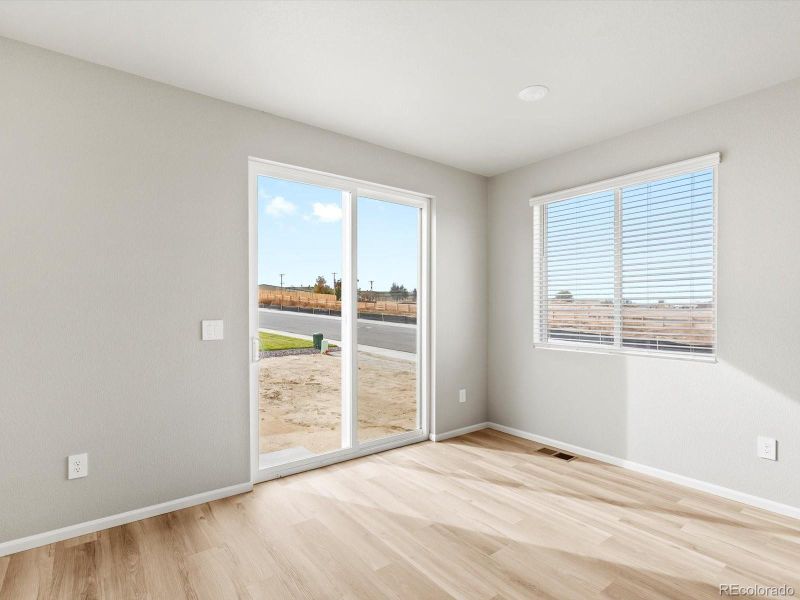 Spacious, unfurnished interior of a new home in Poudre Heights: The Lakes Collection, Windsor (Image 18).