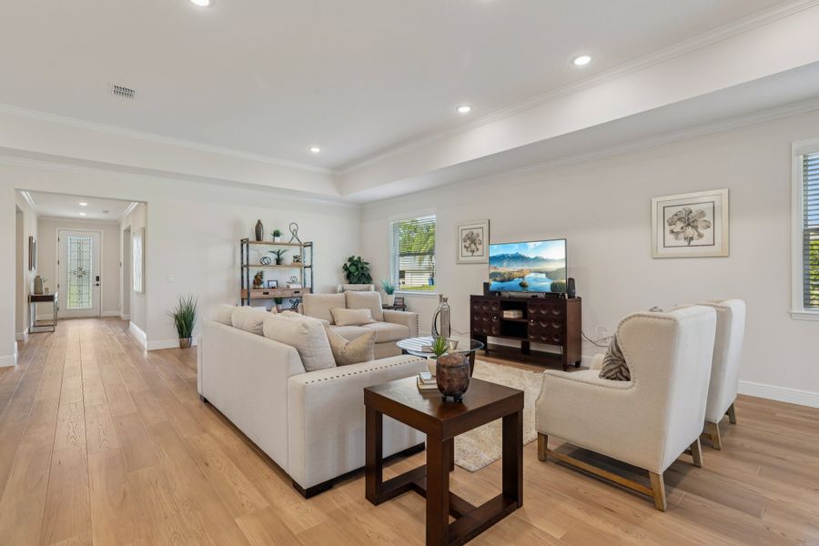 Furnished interior view inside a new home in Palm Bay, Palm Bay (Image 14).