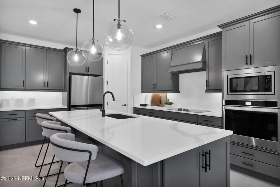 Furnished interior view inside a new home in Westerly Park at Wildlight, Yulee (Image 15).