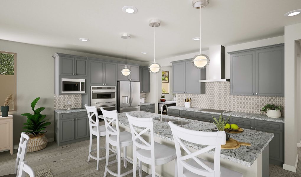 Representative furnished interior of a home built from the Romero Plan 4513 by Tri Pointe Homes in Terraza, San Tan Valley (Image 4).