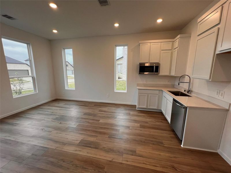 Representation of floor plan, not actual home