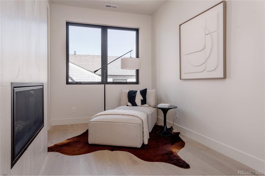 Sitting Room in the Primary Bedroom