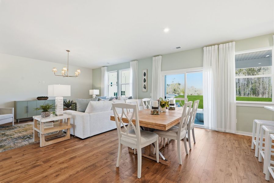 Open-concept living designed for the way you live today