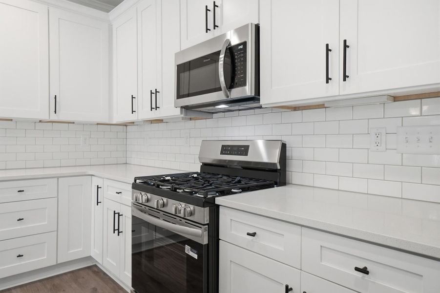 Furnished interior view inside a new home in Harrisburg Village Townhomes, Harrisburg (Image 8).