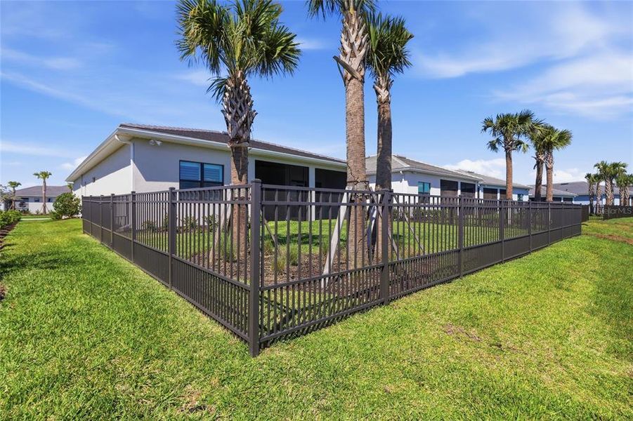 Exterior details and patio area of a home in , Lakewood Ranch (Image 3). Exterior details and patio area of a home in , Lakewood Ranch (Image 3).