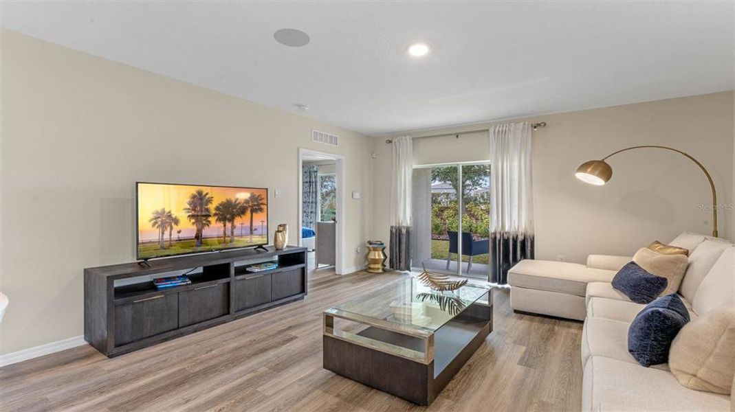 Furnished interior view inside a new home in Harmony West, St. Cloud (Image 24).