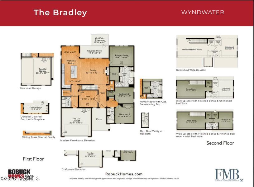 2D floor plan layout of this home in WyndWater, Hampstead, NC (Image 4). 2D floor plan layout of this home in WyndWater, Hampstead, NC (Image 4).