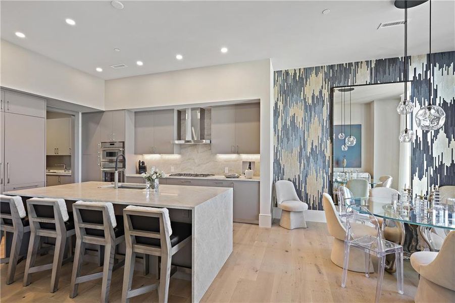 Furnished interior view inside a new home in The Dillon Buckhead, Atlanta (Image 12).