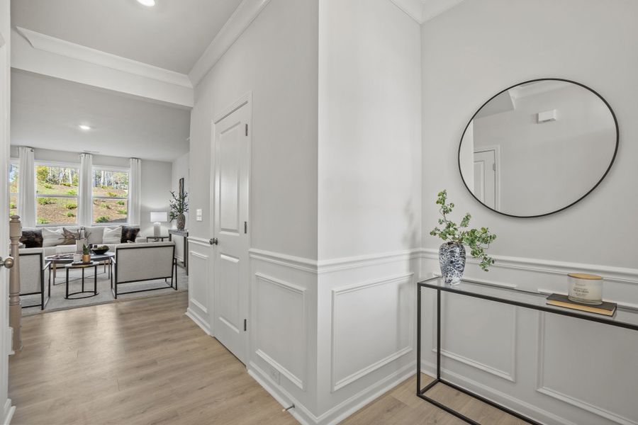 Furnished interior view inside a new home in The Coves on Lake Wylie, Charlotte (Image 6).