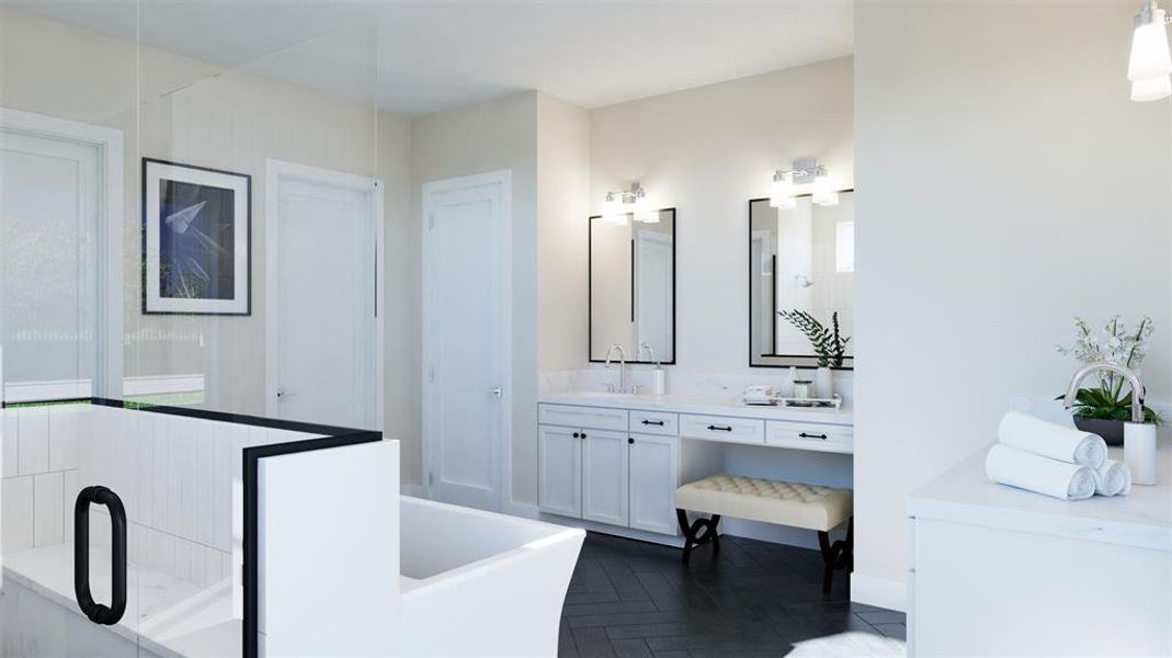 Furnished interior view inside a new home in The Arbors at Lakewood Village, Lakewood Village (Image 8).