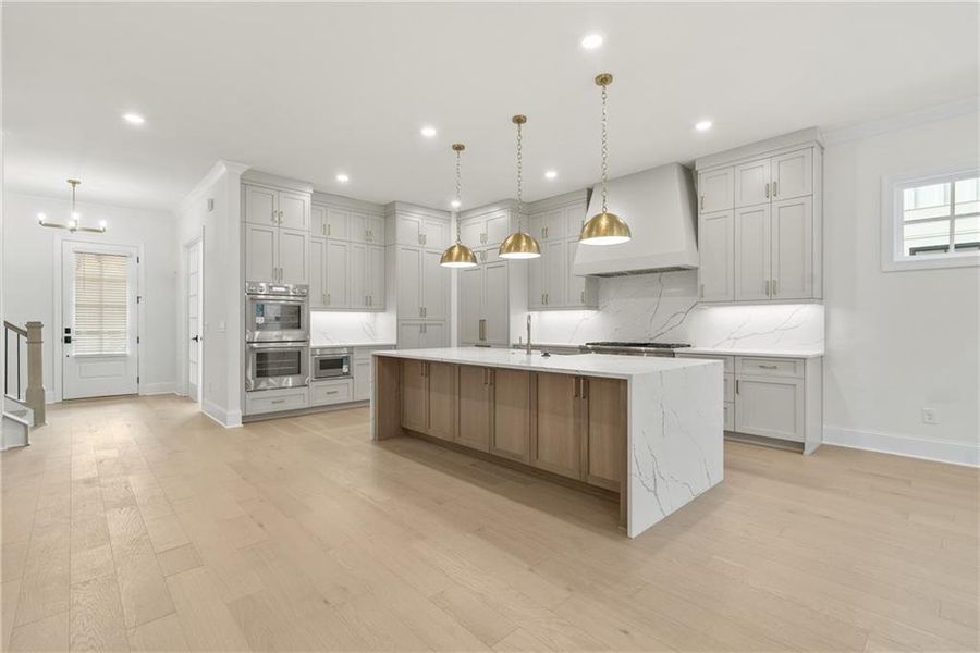 Furnished interior view inside a new home in Waterside Single Family, Peachtree Corners (Image 9).