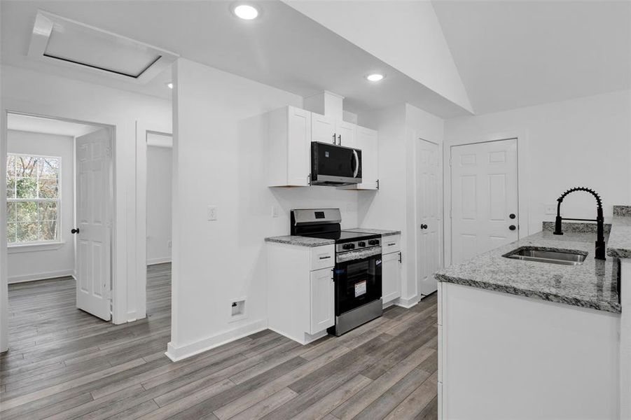Furnished interior view inside a new home in , Flint (Image 5).